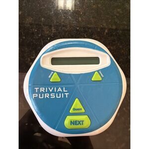 Hasbro Trivial Pursuit Hints Game Electronic Handheld Game Display Pass & Play